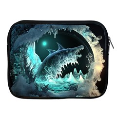 Sculpture Dinosaur Shark Frozen Winter Fantasy Apple Ipad 2/3/4 Zipper Cases by Ravend