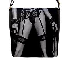 Bdsm Erotic Concept Graphic Poster Flap Closure Messenger Bag (l) by dflcprintsclothing