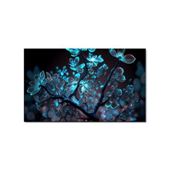 Art Ai Generated Cherry Blossom Blossoms Sticker Rectangular (100 Pack) by Ravend