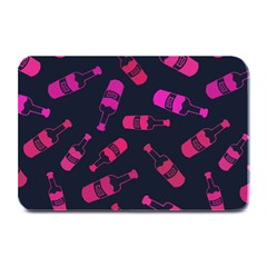 Wine Wine Bottles Background Graphic Plate Mats by Ravend