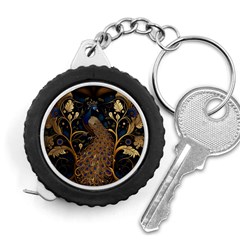 Peacock Plumage Bird Decorative Pattern Graceful Measuring Tape by Ravend
