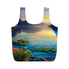 Exquisite Sunset Full Print Recycle Bag (m) by GardenOfOphir