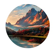 Opulent Sunset Mini Round Pill Box (pack Of 3) by GardenOfOphir