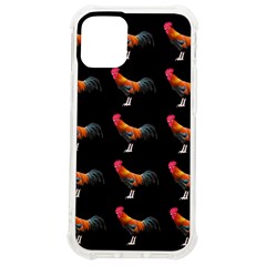 Background Pattern Chicken Fowl Cockerel Livestock Iphone 12 Mini Tpu Uv Print Case	 by Ravend