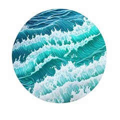 Waves On The Ocean Ii Mini Round Pill Box (pack Of 3) by GardenOfOphir
