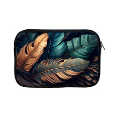 Ai Generated Leaves Foliage Plants Apple Ipad Mini Zipper Cases by Ravend