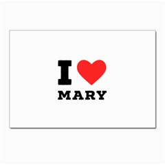 I Love Mary Postcards 5  X 7  (pkg Of 10) by ilovewhateva
