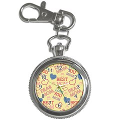 Love Mom Happy Mothers Day I Love Mom Graphic Pattern Key Chain Watches by Ravend