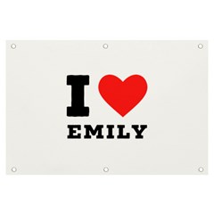 I Love Emily Banner And Sign 6  X 4  by ilovewhateva