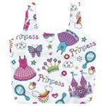 Princess Element Background Material Full Print Recycle Bag (XXL) Back