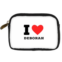 I Love Deborah Digital Camera Leather Case by ilovewhateva