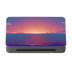 Sunset Ocean Beach Water Tropical Island Vacation Nature Memory Card Reader With Cf by Pakemis