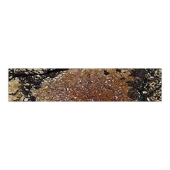Rustic Charm Abstract Print Velvet Scrunchie by dflcprintsclothing