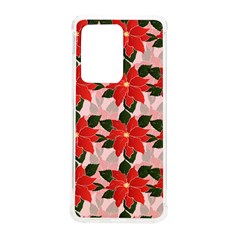 Poinsettia Pattern Seamless Pattern Christmas Xmas Samsung Galaxy S20 Ultra 6 9 Inch Tpu Uv Case by Wegoenart