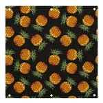 Pineapple Background Pineapple Pattern Banner and Sign 4  x 4  Front