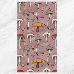 Mushrooms Autumn Fall Pattern Seamless Decorative Canvas 40  X 72  by Wegoenart