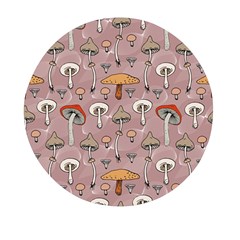 Mushrooms Autumn Fall Pattern Seamless Decorative Mini Round Pill Box (pack Of 3) by Wegoenart