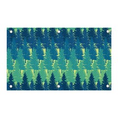 Christmas Trees Pattern Digital Paper Seamless Banner And Sign 5  X 3  by Wegoenart