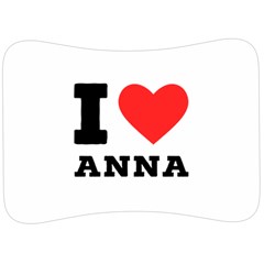 I Love Anna Velour Seat Head Rest Cushion by ilovewhateva
