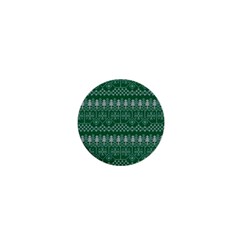 Christmas Knit Digital 1  Mini Buttons by Mariart