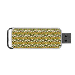 Pattern Portable Usb Flash (one Side) by Sparkle