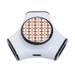 Trendy Pattern 3-port Usb Hub by GardenOfOphir