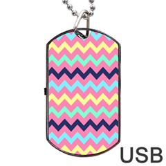 Pattern 114 Dog Tag Usb Flash (one Side) by GardenOfOphir
