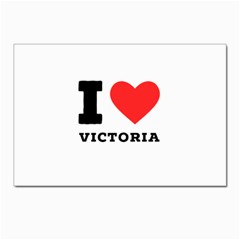 I Love Victoria Postcards 5  X 7  (pkg Of 10) by ilovewhateva