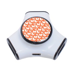 Pattern 338 3-port Usb Hub by GardenOfOphir