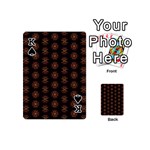 Pattern Floral Texture Icons Playing Cards 54 Designs (Mini) Front - SpadeK