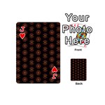 Pattern Floral Texture Icons Playing Cards 54 Designs (Mini) Front - HeartJ