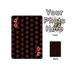 Pattern Floral Texture Icons Playing Cards 54 Designs (Mini) Front - DiamondJ