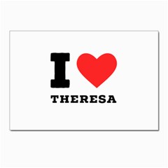 I Love Theresa Postcards 5  X 7  (pkg Of 10) by ilovewhateva
