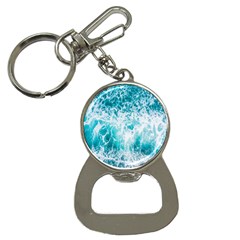 Tropical Blue Ocean Wave Bottle Opener Key Chain by Jack14