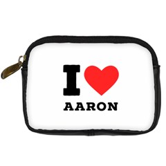 I Love Aaron Digital Camera Leather Case by ilovewhateva