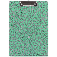 Leaves-015 A4 Acrylic Clipboard by nateshop