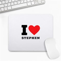 I Love Stephen Large Mousepad by ilovewhateva