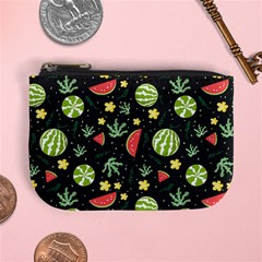 Watermelon Berries Patterns Pattern Mini Coin Purse by Semog4