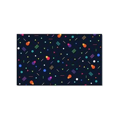 Abstract Minimalism Digital Art Abstract Sticker Rectangular (100 Pack) by Semog4