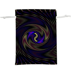 Manadala Twirl Abstract Lightweight Drawstring Pouch (xl) by Semog4