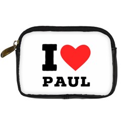 I Love Paul Digital Camera Leather Case by ilovewhateva