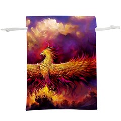 Phoenix Bird Lightweight Drawstring Pouch (xl) by Semog4