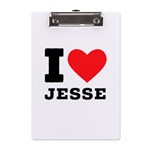 I love jesse A5 Acrylic Clipboard Front