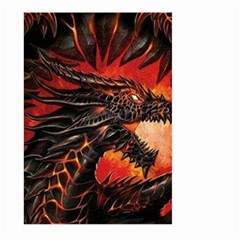 Dragon Fire Large Garden Flag (two Sides) by Semog4