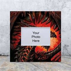 Dragon Fire White Box Photo Frame 4  X 6  by Semog4