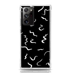 Scribbles Lines Drawing Picture Samsung Galaxy Note 20 Ultra Tpu Uv Case by Semog4