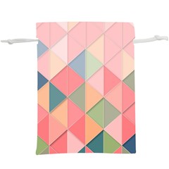 Background Geometric Triangle Lightweight Drawstring Pouch (xl) by Semog4