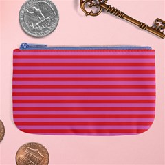 Stripes-striped-design-pattern Large Coin Purse by Semog4