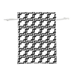 Pattern-monochrome-repeat Lightweight Drawstring Pouch (s) by Semog4