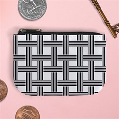 Seamless-stripe-pattern-lines Mini Coin Purse by Semog4
